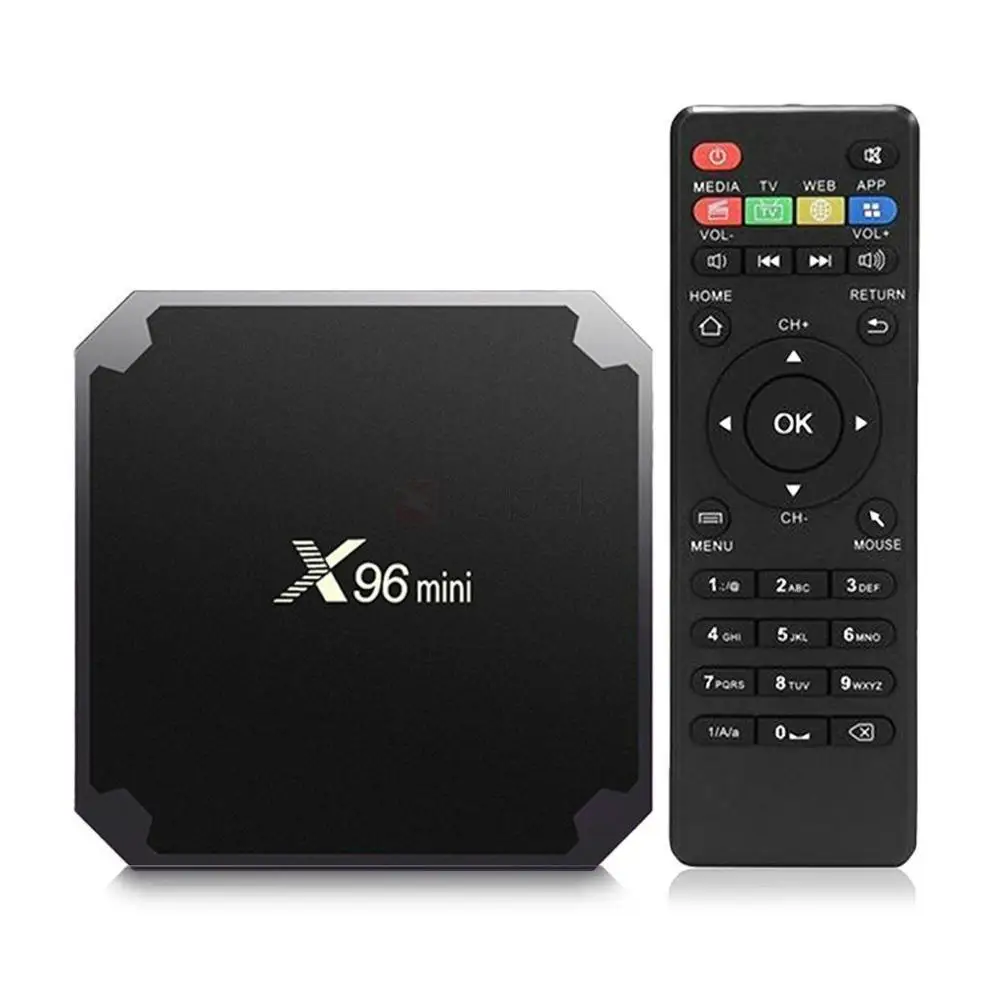 Leadcool QHD TV BOX Android 9.0 X96MINI TV BOX 1G/2G TV BOX Hot Predaj Francúzsko Nemecko veľká BRITÁNIA Belgicko, Maroko Alginia Smart TV BOX