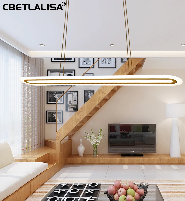 LED. Moderný domov LED luster pre obývacia izba, kuchyňa, biela, AC 110 V, 220 V zľavou 50% Super led lustre