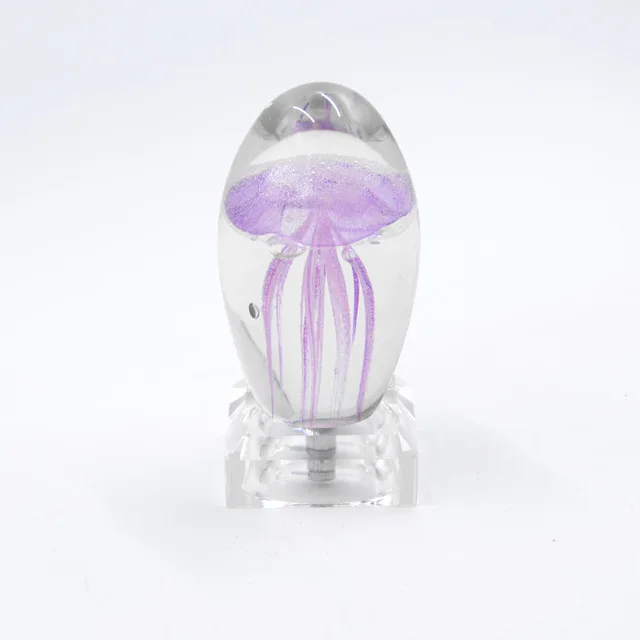 LED nočné svetlo medúzy svetlo 3D Medúzy lampa Dieťa detí lampara Crystal Rýb, Morských Zvierat Svietidlá Pre Domáce Dekorácie