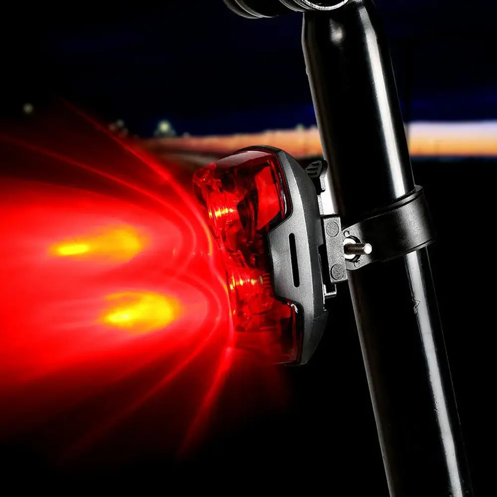 LED USB Nabíjateľné Bicyklov Svetla MTB Bicykel Zadné zadné Svetlo Nepremokavé Cyklistické koncových svetiel Noc Cyklistické Bezpečnostné Výstražné Svetlo
