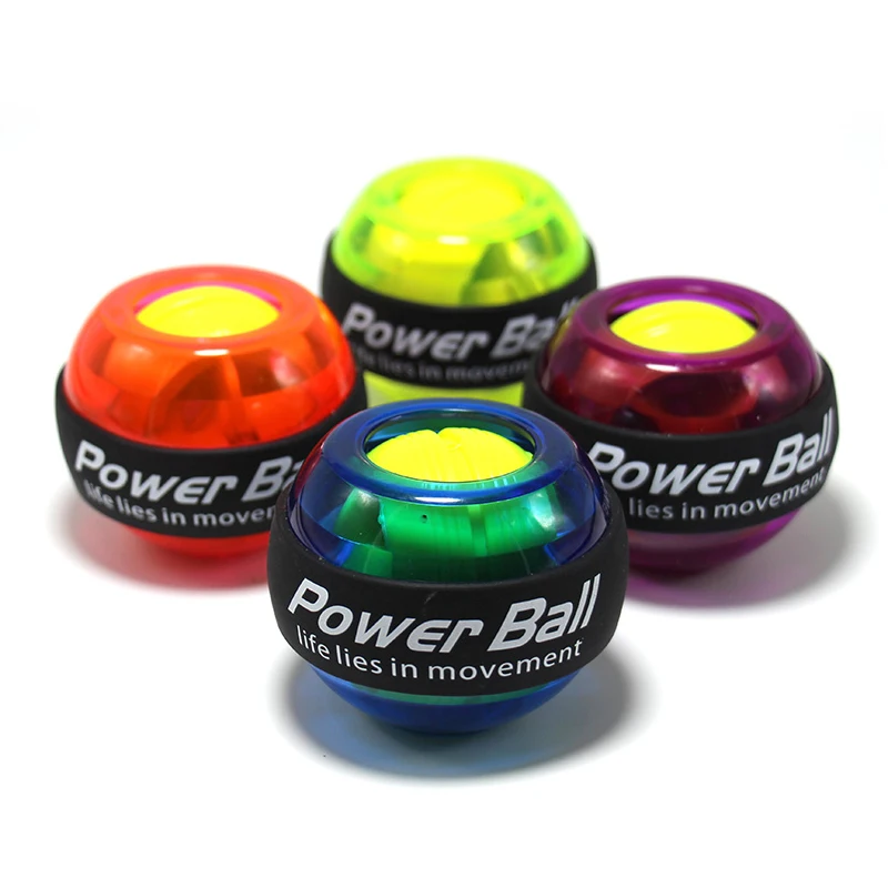 LED Zápästie Loptu Tréner Gyroskop Strengthener Gyro Power Ball Rameno Exerciser Power ball Výkon Stroja Gym Fitness Zariadenie