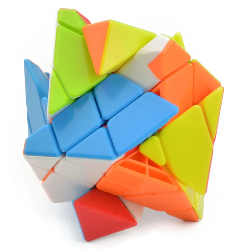 Lefun Osi 4x4 Kocka Stickerless Divné-Tvarované 4x4x4 Osi Magic Cube Rýchlosť Hádanky Twist Námestie Cubo Magico Vzdelávacie Hračky