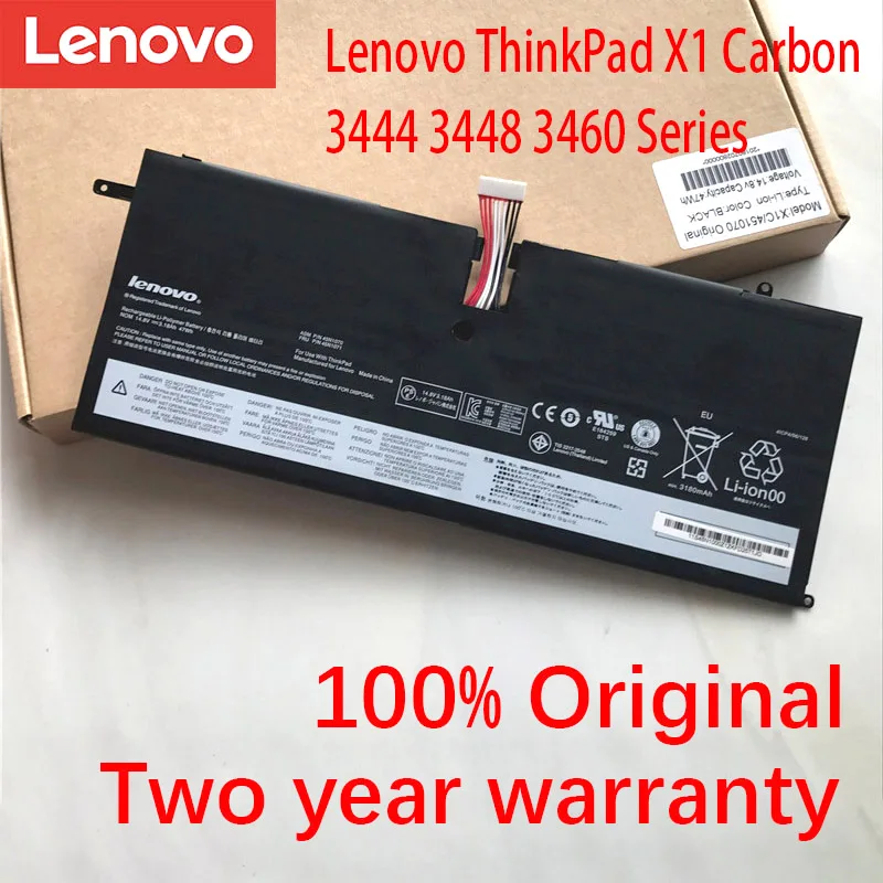 Lenovo NOVÝ, Originálny 45N1070 45N1071 Notebook Batéria Pre Lenovo ThinkPad X1 Carbon 3444 3448 3460 Série 14,8 V V 47Wh