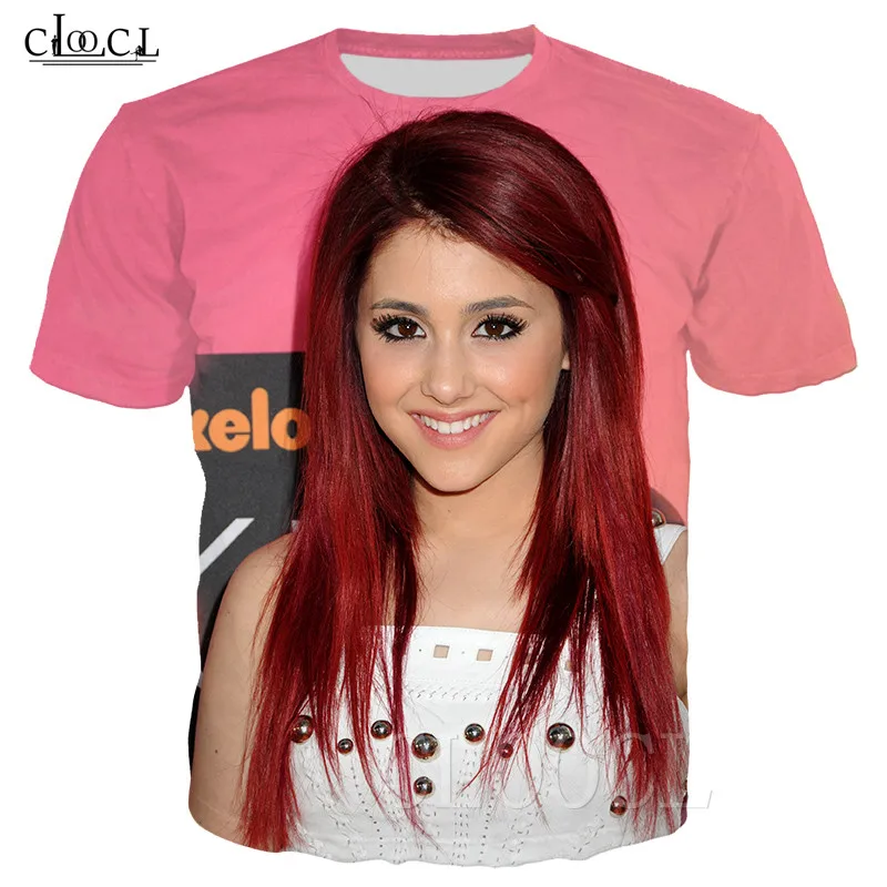 Letné Ariana Grande Tričká Pre Chlapca/Dievča Streetwear Tričko 3D Tlač Bežné Harajuku T-tričko Krátky Rukáv Muži Ženy Oblečenie