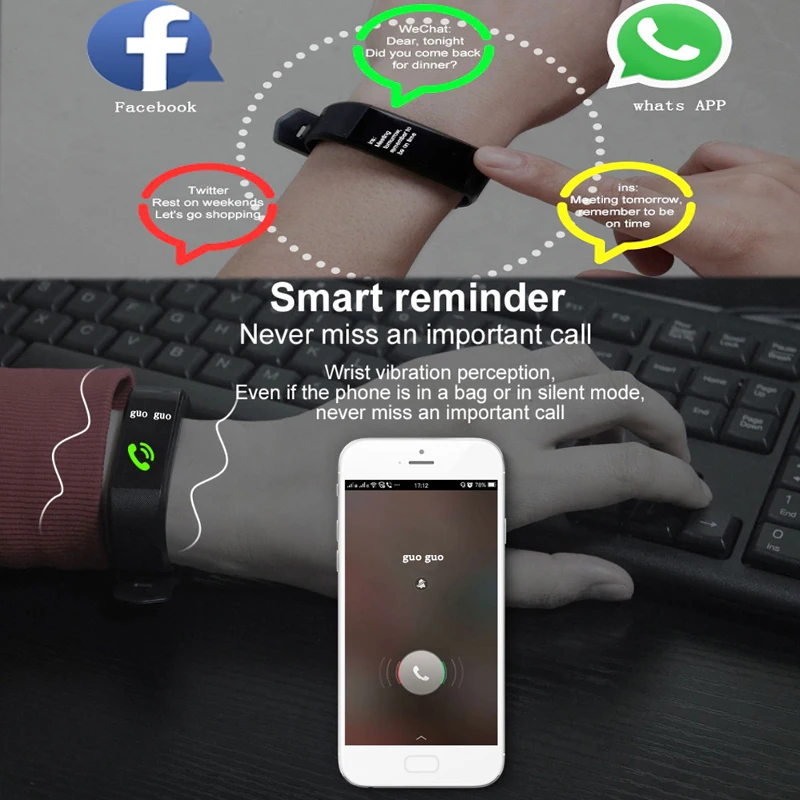 LIGE Nové Inteligentné Hodinky Muži Ženy Srdcového tepu, Krvného Tlaku Fitness Tracker Smartwatch Šport Inteligentný Náramok pre ios a android