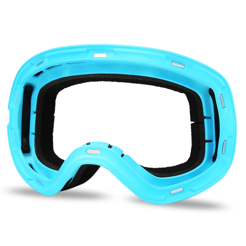 LOCLE Magnetické Profesionálne Lyžiarske Okuliare Dvojitej Vrstvy UV400 Anti-fog Lyžovanie, Snowboard Okuliare Muži Ženy Maska Ski Okuliare