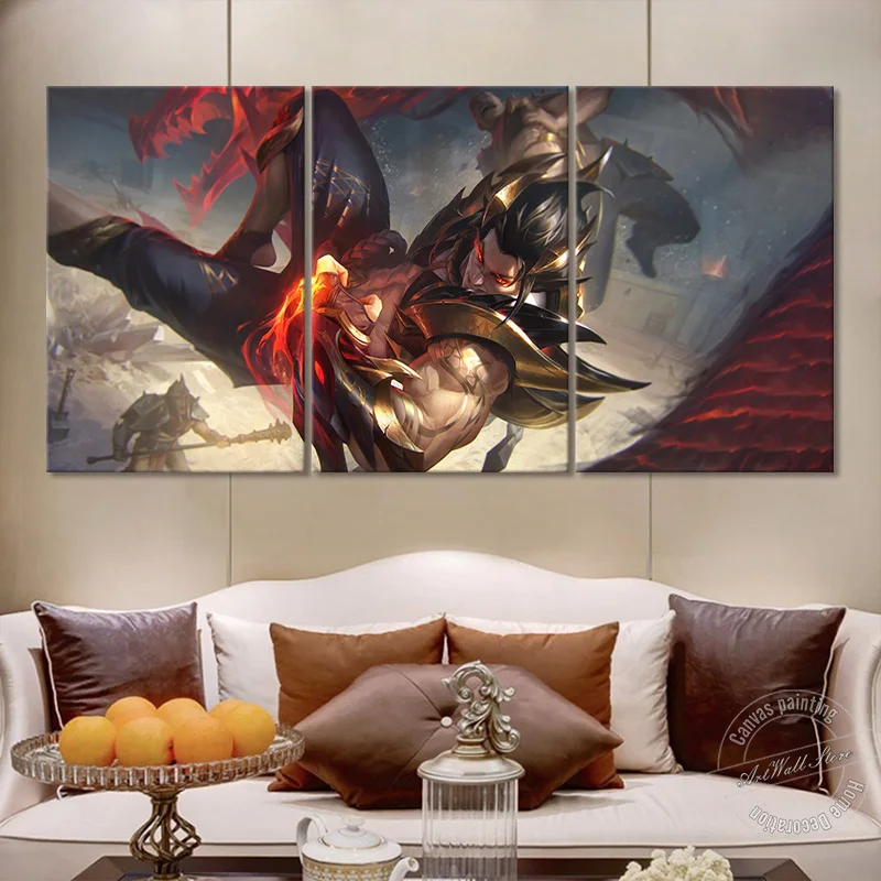 LOL Hra Plagát Telef Dragonmancer Pokožky Stenu Obrázok pre Obývacia Izba League of Legends Šéf Plátno na Maľovanie Domova Darček