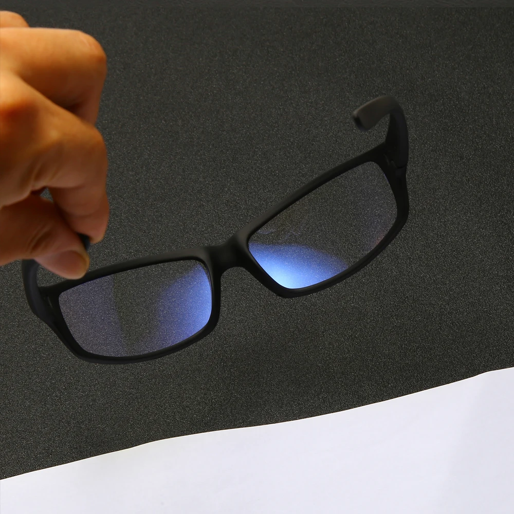 LongKeeper Anti Modré Svetlo Okuliare Mužov Šport Oválne Okuliare Rám Male Vintage Čierna Herný Počítač Okuliare UV400 Oculos