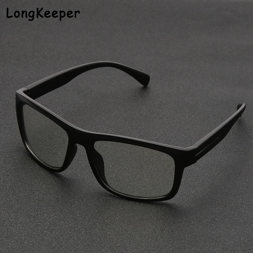 LongKeeper Vinateg Štvorcový Rám Modré Svetlo Blokuje Okuliare Muži Ženy Ochrana Očí Optické Okuliare Počítač Okuliare UV400