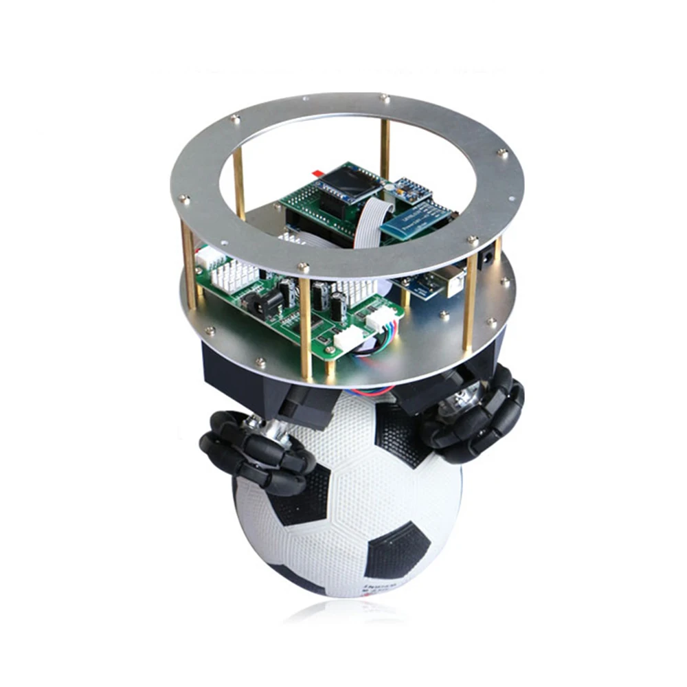 Loptu vyvažovanie robot Jeden loptu stojí loptu ballbot sférické self-balancing podporuje sekundárny rozvoj diy robot