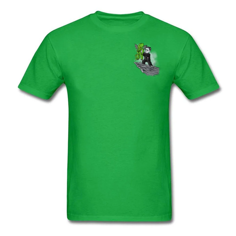Lovecraft Demon Kráľ Cthulhu T Tričko Rukávy Topy & Tees Čistej Bavlny Mužov Dizajn Tee-Shirt Priedušná Tričká, Vintage Legrační