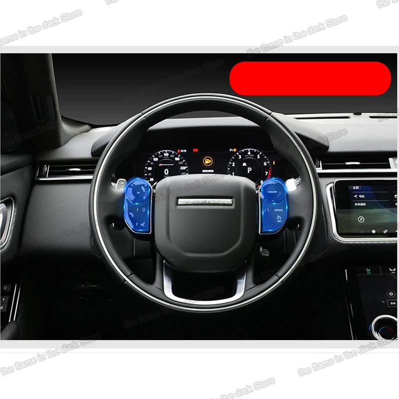 Lsrtw2017 LCD Auto tabuli výstroj gps navigácie Film Ochranná Nálepka pre Range Rover Velar 2018 2019 2020 anti-scratch