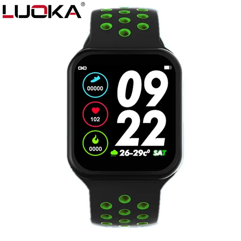 LUOKA F8 Pro smart hodinky hodinky Vodotesný IP67 15 dní dlhý pohotovostný Srdcovej frekvencie, Krvného tlaku Smartwatch Podporu IOS Android