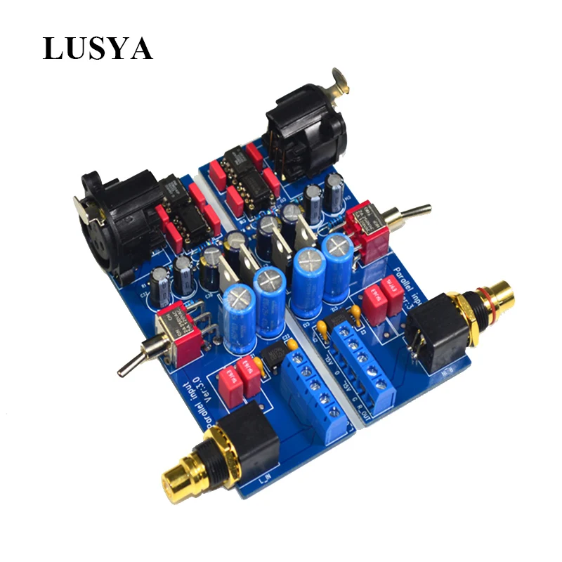 Lusya SSM2141 vyvážené XLR signál na RCA nevyvážených jedného, ktorý sa skončil zosilňovač pre zosilňovač rada T0885
