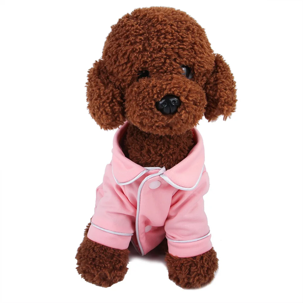 Luxusné Oblečenie pre psy, pre Malé Psy Mäkké Spánku Jumpsuit Pet Pletené Pyžamo Doma spoločenské Šteňa Oblečenie Kawaii Psa Halloween Kostým