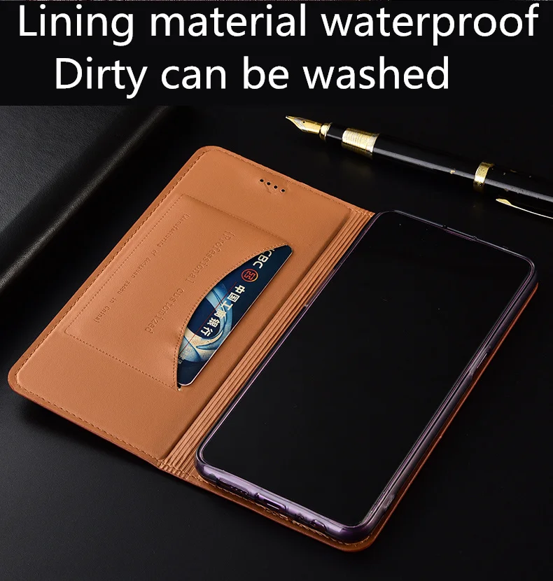 Luxusné pštrosie prírodná koža magnetické telefón puzdro pre LG V50 ThinQ kryt telefónu forLG V40 ThinQ/LG V30/LG V20 telefón taška funda