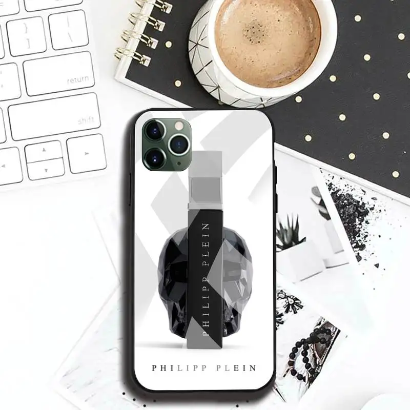 Luxusné Značky qp Philipp Telefón Prípade Tvrdeného Skla Pre iPhone 12 11 Pro Max Mini XR XS MAX 8 X 7 6 6 Plus SE 2020 kryt