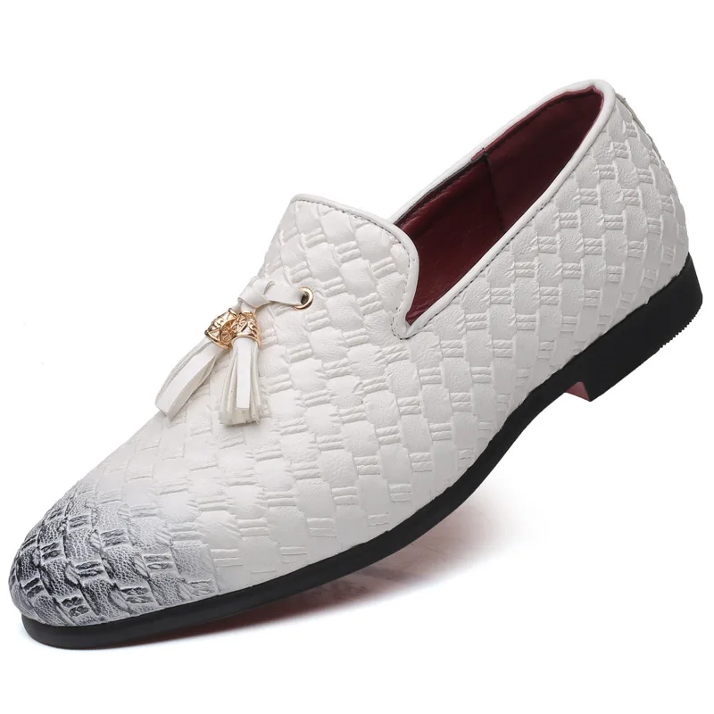 Luxusné značky strapec formálne obuv muži mokasíny talianske svadobné topánky mužov šaty nové príchodu kožené topánky mužov elegantné ayakkabi 785