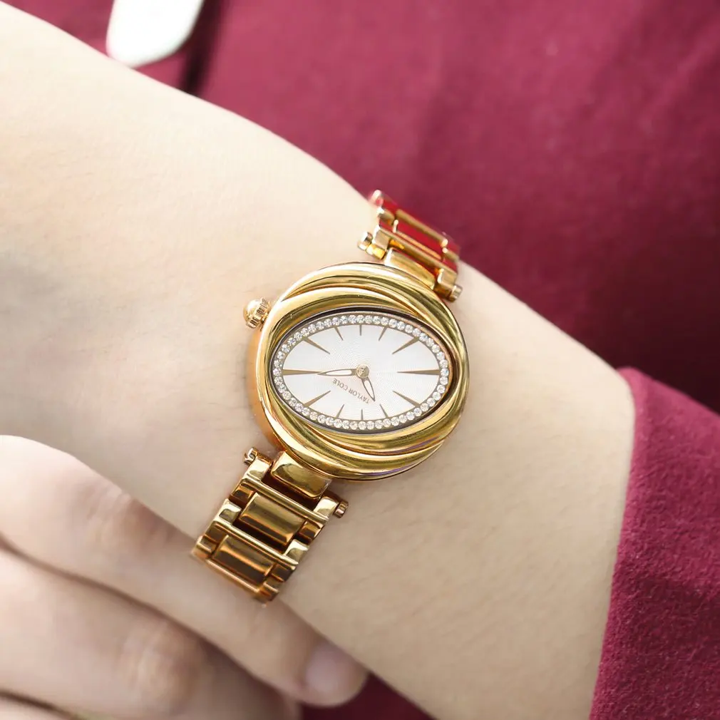 Luxusné Značky Ženy Sledujte Fashion Elegantný Hliníkový Bežné náramkové hodinky Quartz Hodinky Dobre zladené, Šperky, Doplnky, Darčeky Pre Ženy