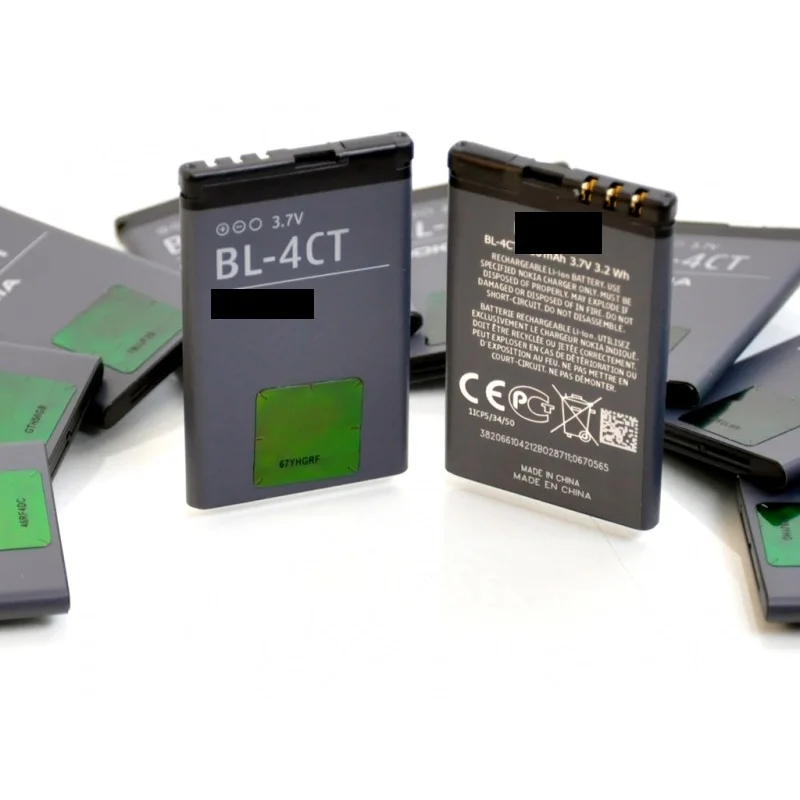 Lítium Li-Po 3,7 V 860 mAh Batéria BL-4CT BL 4CT Pre Nokia 5310 6700S 7210 7230 7310 6600f X3