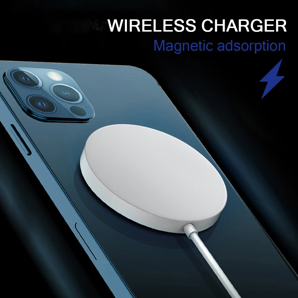 Magnetické Bezdrôtová Nabíjačka Pre iPhone 12 Pro Max 12pro Nabíjačku Rýchle Nabíjanie Dock Pre iPhone 12 mini 12 Rýchle Bezdrôtové Nabíjačky