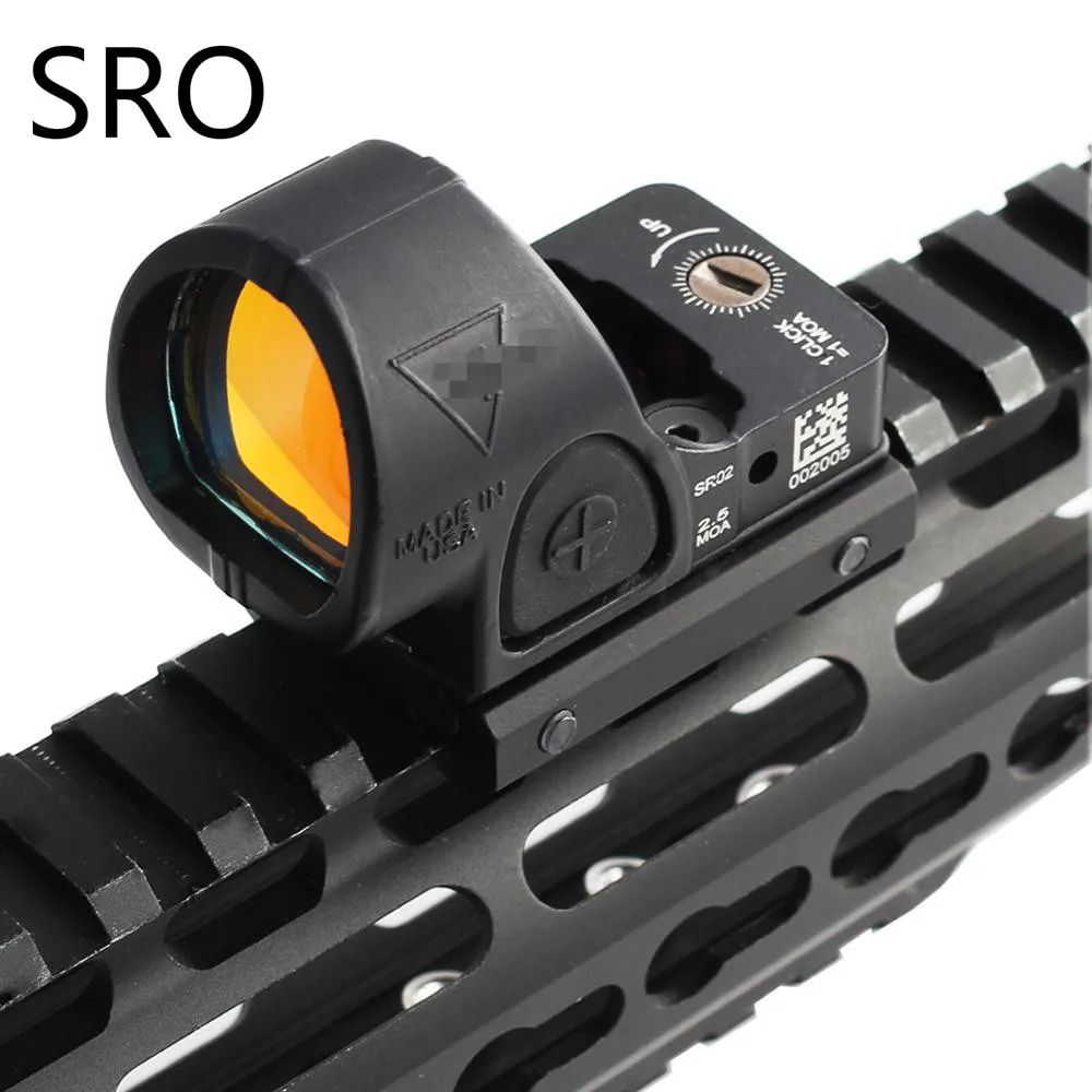 Magorui Glock Red Dot Sight Collimator Pohľad Mini RMR SRO Puška Red Dot Rozsah Pohľad fit 20 mm Rail & Glock Mount