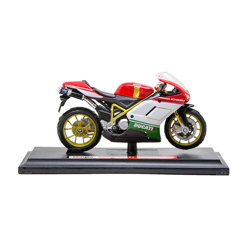 Maisto 1:18 1098 Motocykel Modely Ducati 1098S Diecast Moto Miniatúrne Závod Hračka Pre Darčeková Kolekcia