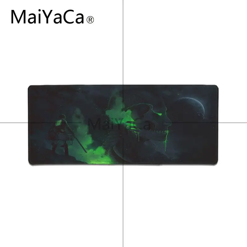 MaiYaCa Hot Predaj Útok na Titan Vysokej Rýchlosti Nové Mousepad Veľké Herné Podložka pod Myš Lockedge Mouse Mat Klávesnice Pad