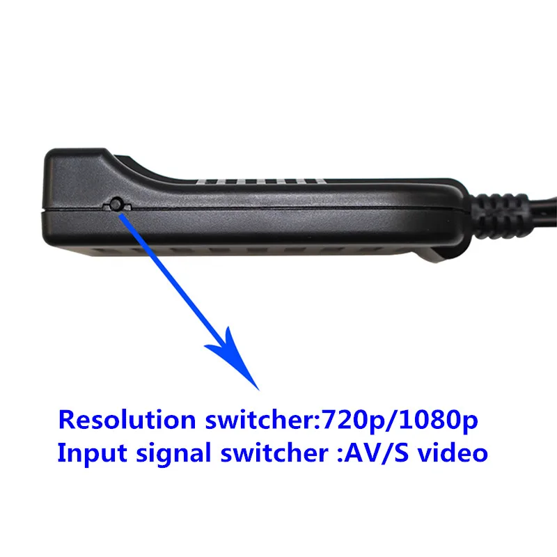 Male RCA AV HDMI Prevodník Adaptér Mini Kompozitné CVBS, s-video, HDMI Konvertor