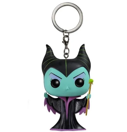 Maleficent Akčné Figúrky Deti Hračka Keychain Withl Box