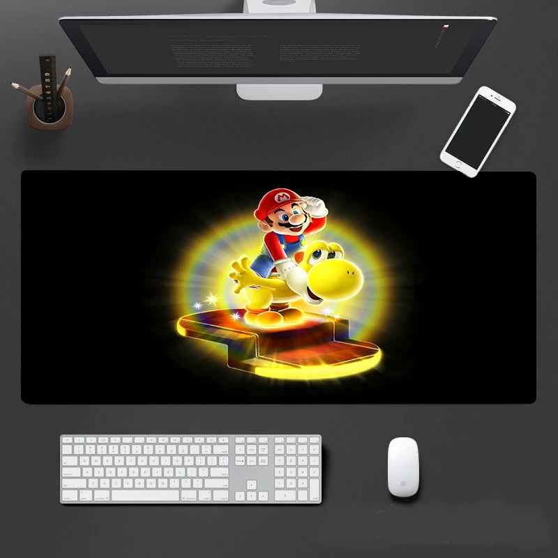 Mario podložka myši gaming mousepad notbook počítač mouse pad 700x300mm veľká podložka na myš hráč doprava zadarmo Vianočné darčeky
