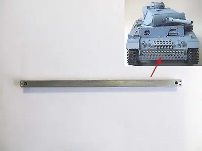 Mato 1/16 nemecký Panzer III RC Tank Predné Dosky Náhradné Sledovať Kovové Mount MT083 TH00772