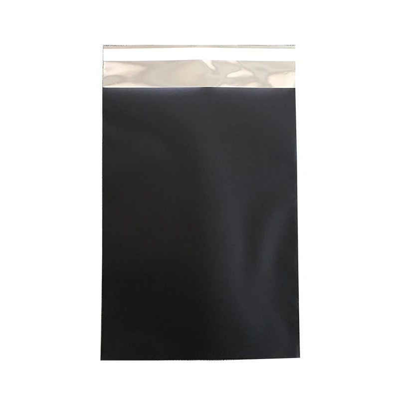 Matte black poly mailer taška 18 x 25 cm, 7x10 čierny matný poly mailer prepravné obálky