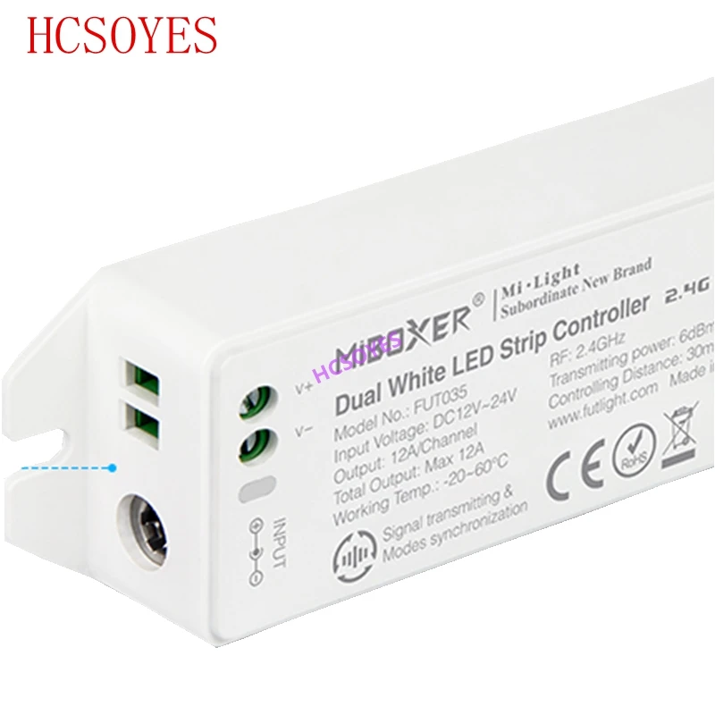 MIBOXER DC12-24V 2.4 GHz FUT035 Farebná Teplota FUT036 Jednu Farbu FUT037 RGB FUT038 RGBW FUT039 RGBCCT LED Pásy Radič