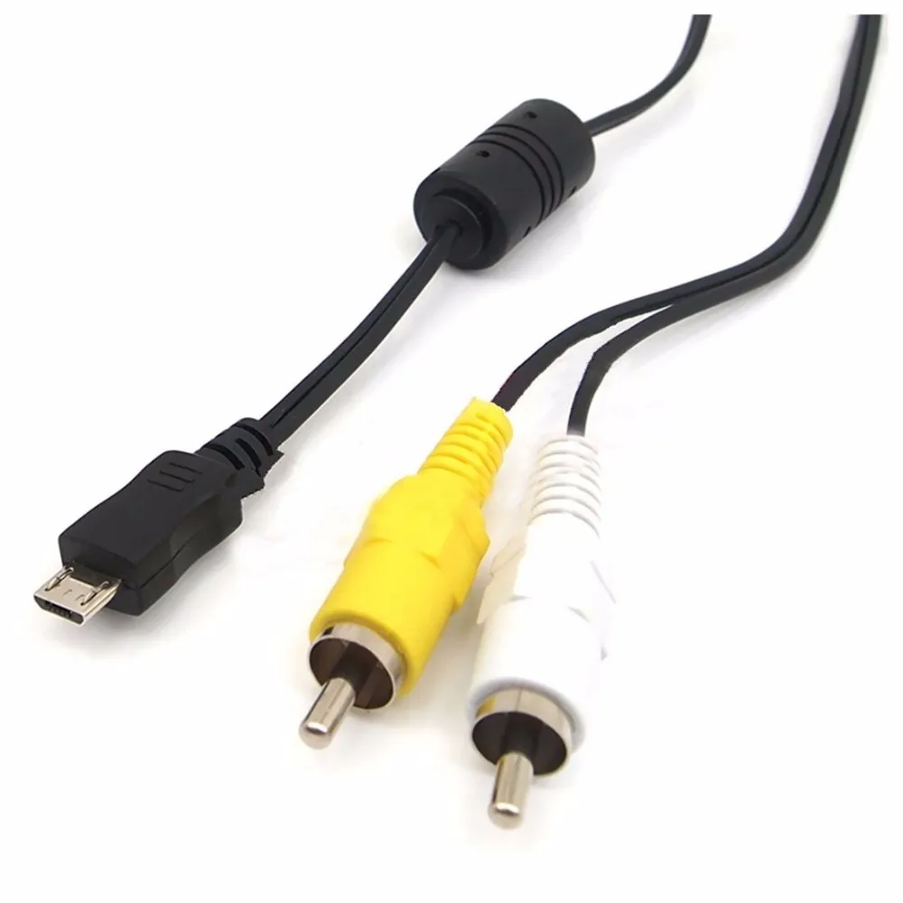 Micro USB Mužov a 2 RCA AV Adaptéra, Audio Video Kábel pre Smart Telefón