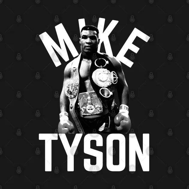 Mike Tyson Boxerské Legenda pánske T-Shirt Bavlny O-Krku Krátky Rukáv T Shirt Nové, Veľkosť S-3XL