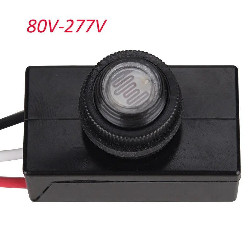 Mini Fotobunky Fotoelektrické Prepnúť Svetlo Lampy Prepínanie Senzor AC 80V-277V -- WWO66
