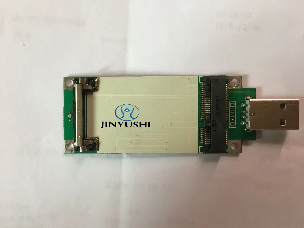 Mini PCIE pre USB patrí SIM kartu, slot pre SIM5360E/SIM7100E/ MU709S-2/ME909S-120/ME909U-521/SIM7100CE/EC21-E/ES25-E/ES20-E