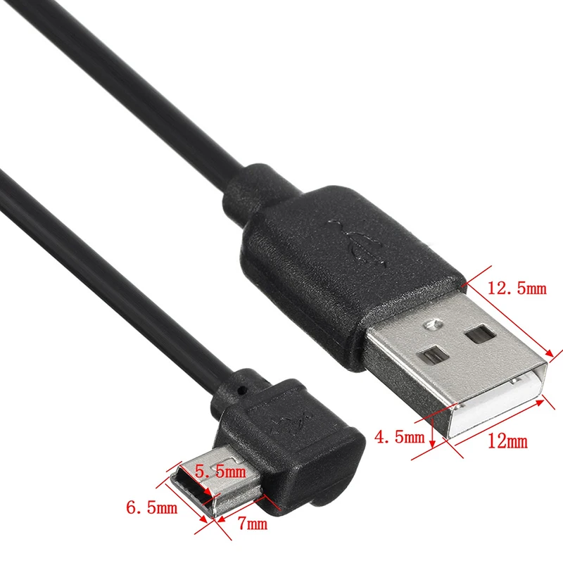 Mini USB PC Nabíjačka DC Napájací Kábel na SYNCHRONIZÁCIU Údajov Kábel Kábel Pre PS3 Fotoaparát, MP3/4 GPS Pre Skutočné TomTom Mini ONE XL XXL IQ ÍSŤ 1,5 M