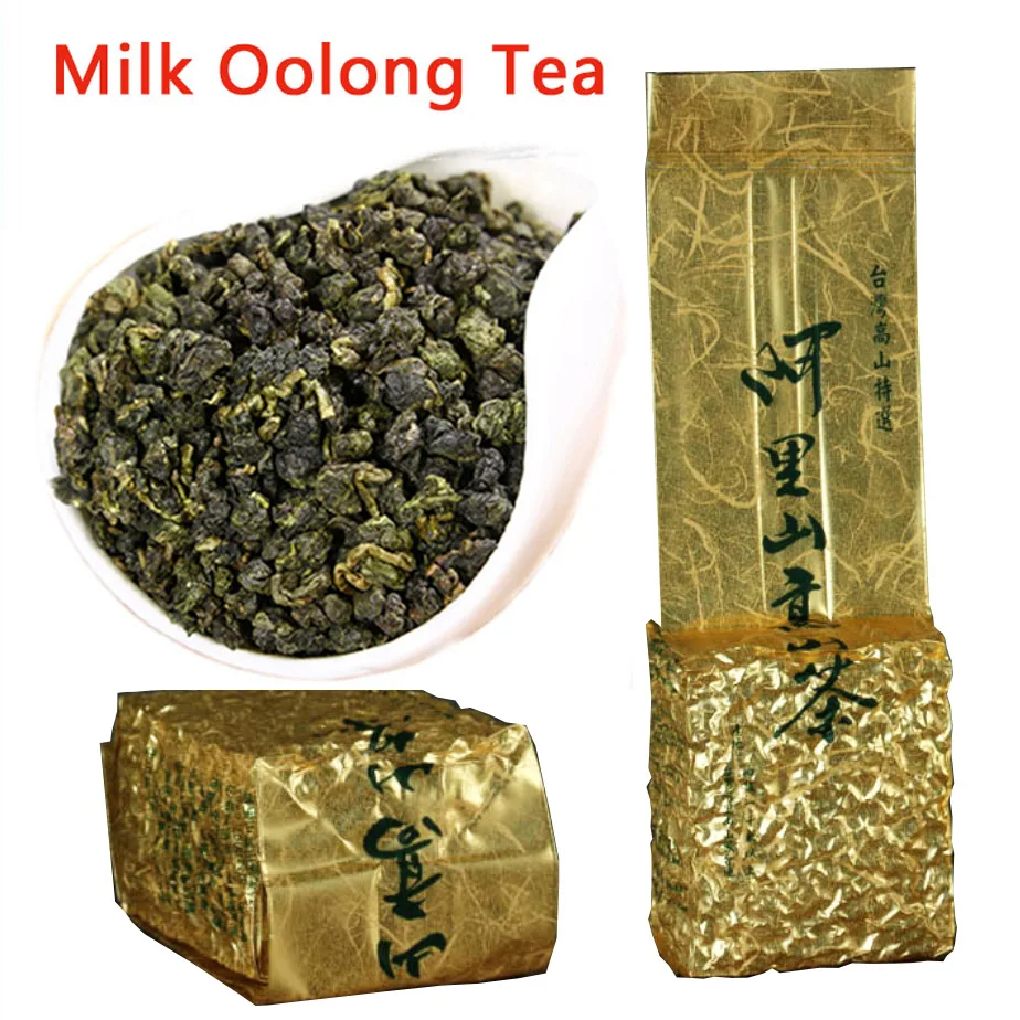 Mliečny Oolong Čaj Alishan Čaj Vysokohorský Čaj Čínsky Organický Zelený Čaj 300 g