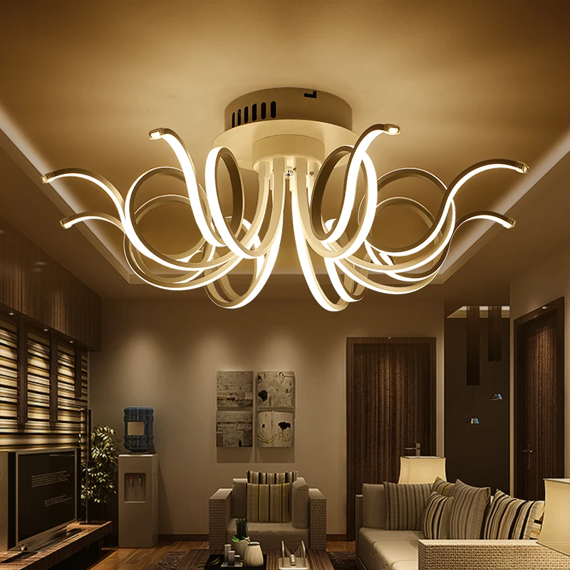 Moderný Luster osvetlenie svietidlo Svietidlá, osvetlenie jedáleň, obývacia izba, spálňa led lampy, Lustre
