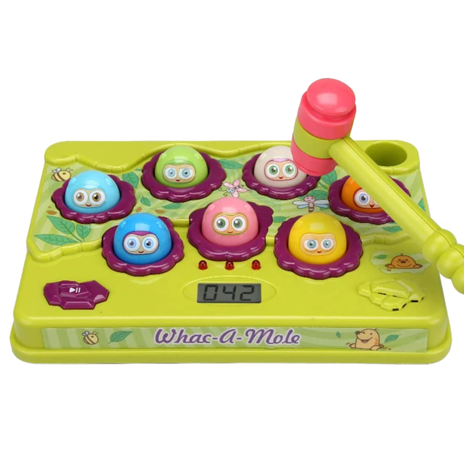 Mole Hru Toy Odolné Farebné Whack Mole Hračka Pre Deti, Elektrické Herné Konzoly Detí Vzdelávacie Hračky