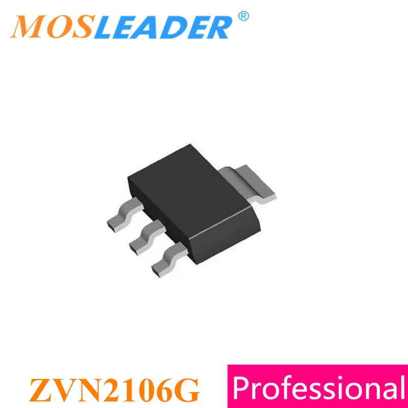 Mosleader ZVN2106G SOT223 100KS 1000PCS ZVN2106 Vysokej kvality vyrobený v Číne 60V 0.71 N-Channel