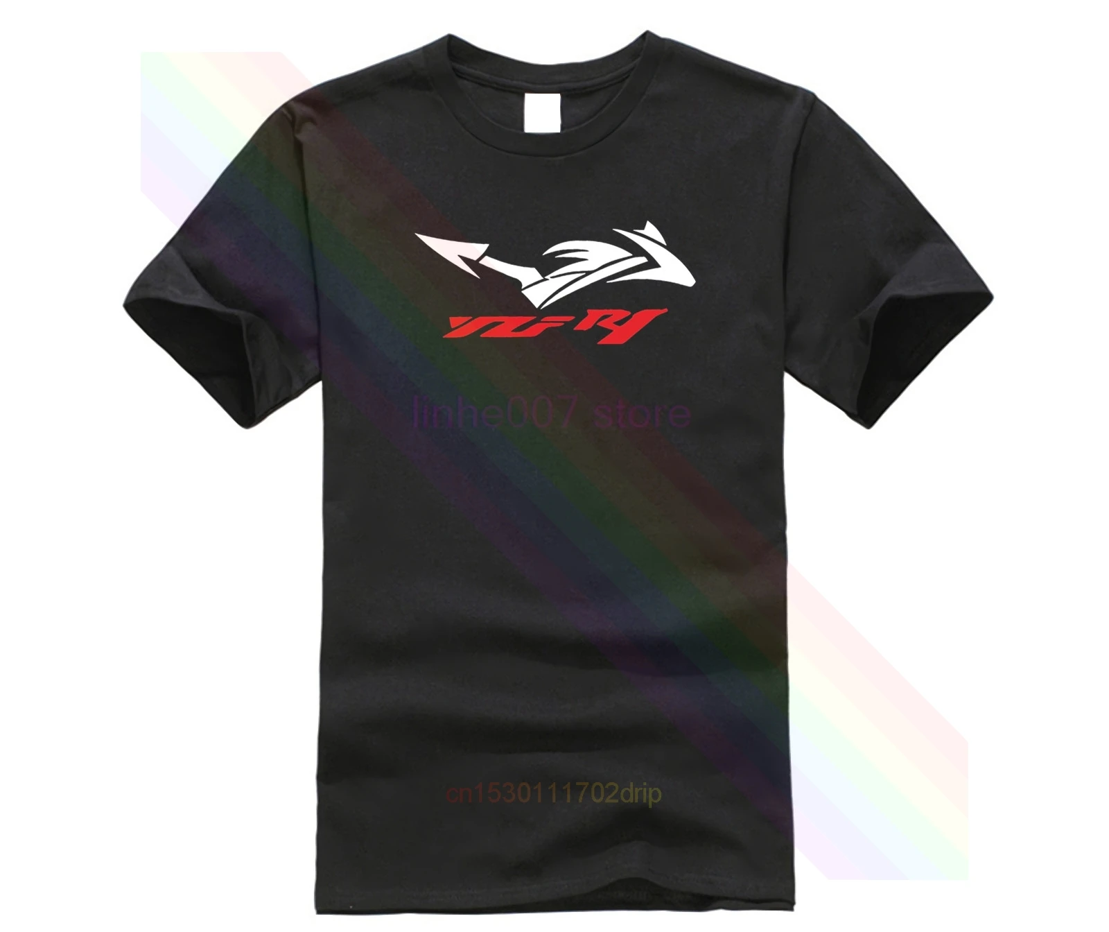 Motocykel YAMAHA T Shirt mužov a Muži Bežné YZF R1 T-shirt Bavlna Tee topy Módne Oblečenie