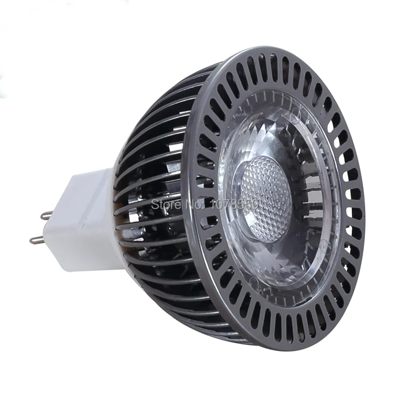 MR16 5W COB LED Bodové svetlo 12V Hliníkové COB LED Spot Light Bulb Teplá Biela/Zatiaľ čo Domáce Kancelárske Použitie Praktické KLASU Pozornosti