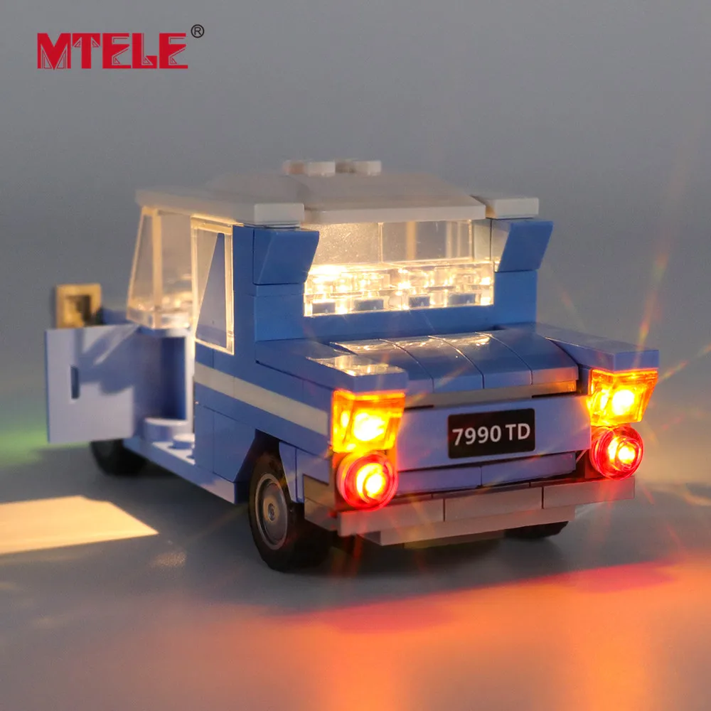 MTELE Značky LED Svetlo, Až Držiak Pre 4 Privet Drive Hračky Kompatibilný S 75968