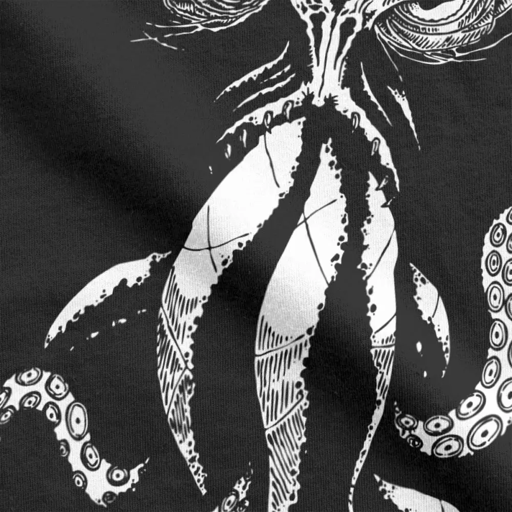 Muži Cthulhu Prebudí T Shirt Cthulu Lovecraft Horor Necronomicon Chthulu 100 Premium Bavlnená Mikina Humor Tee Letné T-Shirt