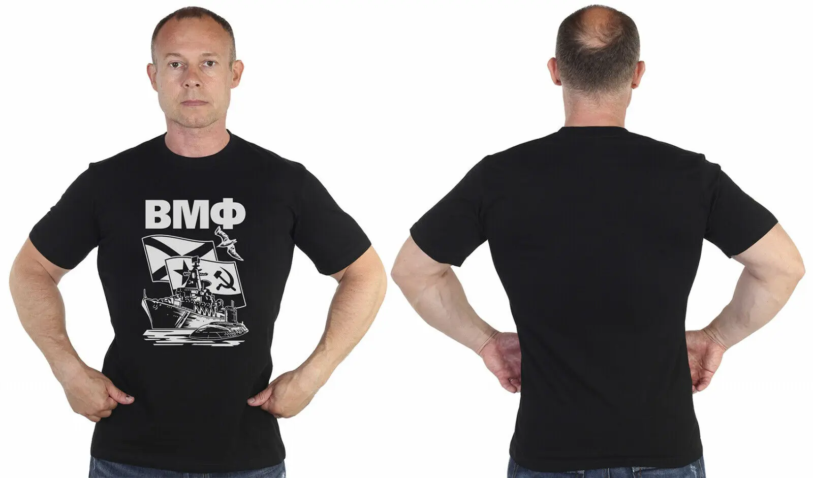 Muži T-shirt 2019 Navy T-Shirts armády vojenské Oblečenie pre Mužov ruskej rusko