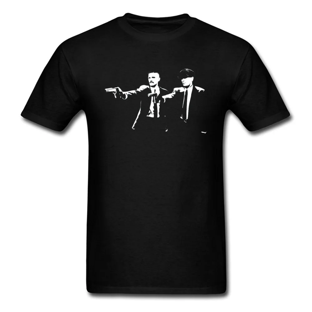 Muži T-shirt Peaky Klapky Tričko UK TV Topy Pulp Fiction, T Košele Zábavné Thomas Arthur Tlač Bavlna Tees Shelby