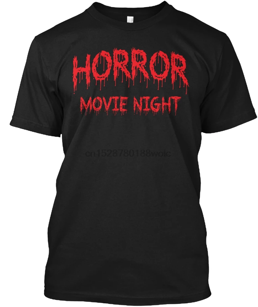 Muži Tričko Horor Film Noc Ženy T-Shirt
